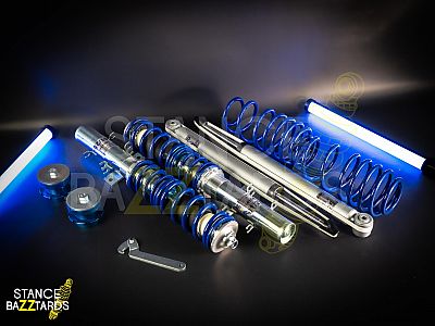 Комплект винтовой подвески (койловеров) Jom Blueline с регулировками высоты Volkswagen Polo 5 поколение (MK5) (6R, 6C) (Sedan) (2009-), 741093