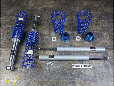 Комплект винтовой подвески (койловеров) JOM Blueline BMW 5 Серия E34 Sedan (518i/520i) (D14/M14) (1990-1995) с регулировкой высоты, 741099 Комплект винтовой подвески (койловеров) JOM Blueline BMW 5 Серия E34 Sedan (518i/520i) (D14/M14) (1990-1995) с регулировкой высоты, 741099