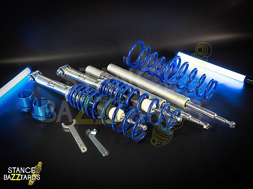 Комплект винтовой подвески (койловеров) JOM Blueline BMW 5 Серия E34 Sedan (525i/ 530i/ 540i/ 524TD/TDS/530D) (D16/M14) (1990-) с регулировкой высоты, 741113