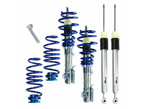 Винтовая подвеска (койловеры) JOM Blueline Ford Fiesta 7 поколение (JHH) (двиг 1.1, 1.0 EcoBoost, 1.5 EcoBoost, 1.5 TDCi) (2017-) с регулировками высоты, 741206 Винтовая подвеска (койловеры) JOM Blueline Ford Fiesta 7 поколение (JHH) (двиг 1.1, 1.0 EcoBoost, 1.5 EcoBoost, 1.5 TDCi) (2017-) с регулировками высоты, 741206