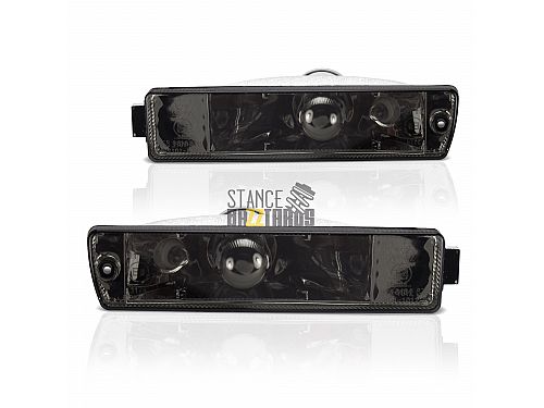 Поворотники (указатели поворота) JOM Volkswagen Golf 2 поколение (MK2) (19) GL, GTI (1989-1992) черные (с сертификатом), 80003