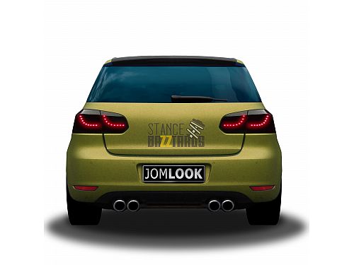 Фонари (фары) задние светодиодные (LED) Jom Volkswagen Golf 6 поколение (MK6) (1K) (2008-2012), 82906 — фото 4