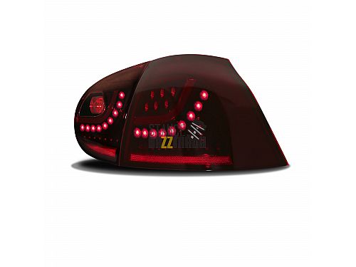 Фонари (фары) задние Jom Volkswagen Golf 5 поколение (MK5) (1K) (2003-2008) светодиодные (LED) темно-красные, 82929 Фонари (фары) задние Jom Volkswagen Golf 5 поколение (MK5) (1K) (2003-2008) светодиодные (LED) темно-красные, 82929