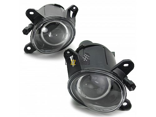 Фары противотуманные линзованные JOM Volkswagen Passat B5.5 (B5+, 3BG) (2000-2005) Sedan, Variant (лампы в комплекте H3) белые, 83046