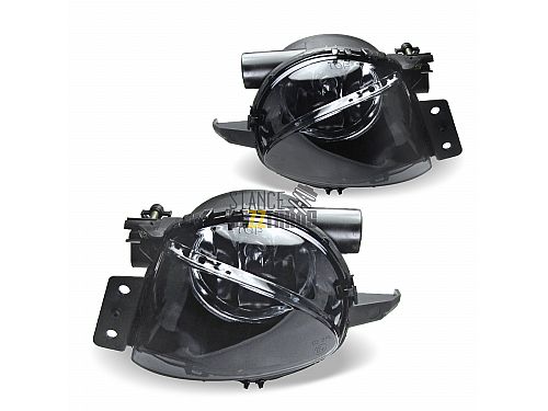 Фары противотуманные JOM BMW 3 Серия E90, E91 (2005-2008) Sedan, Touring (лампы в комплекте H11) тонированные (подходят только под оригинальный бампер), 83050