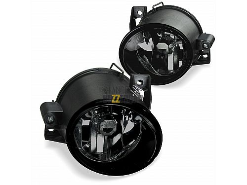 Фары противотуманные JOM Seat Ibiza 3 поколение (MK3) (6L1) (2002-2009), вкл Cupra R (лампы в комплекте H3) тонированные, 83061