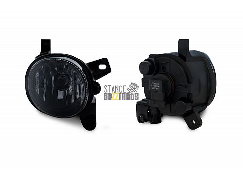 Фары противотуманные JOM Audi A4 (8K2, 8KH, 8K5, B8) (2007-2015) черные c тонированными стеклами (лампы в комплекте), 83135 Фары противотуманные JOM Audi A4 (8K2, 8KH, 8K5, B8) (2007-2015) черные c тонированными стеклами (лампы в комплекте), 83135