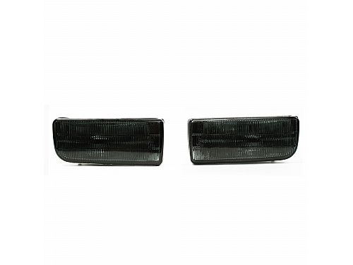 Фары противотуманные JOM BMW E36, 1990-2000, (в комплекте лампа H1), тонированные, ребристое стекло, 83155