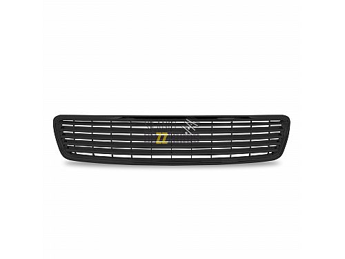 Решетка радиатора без значка JOM Audi A4 B5 (1995-2000) черная (ABS пластик), 8D0853653OE