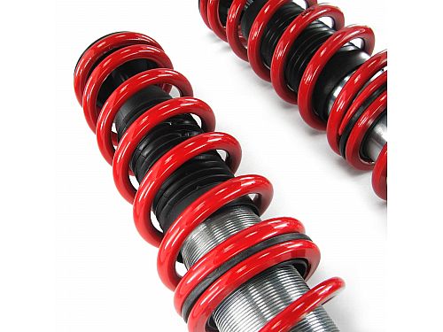 Винтовая подвеска (койловеры) JOM Redline Alfa Romeo MiTo (двиг 1.4/ 1.4 Turbo / 1.3JTDm/ 1.6JTDm) (2008-) (с сертификатом) с регулировками высоты, GF200140