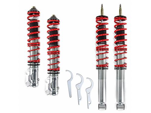 Винтовая подвеска (койловеры) JOM Redline Fiat Grande Punto (199) (двиг 1.2/1.4/16V/1.3D/ 1.4T-Jet/1.9D) (2005-) (с сертификатом) с регулировками высоты, GF200141