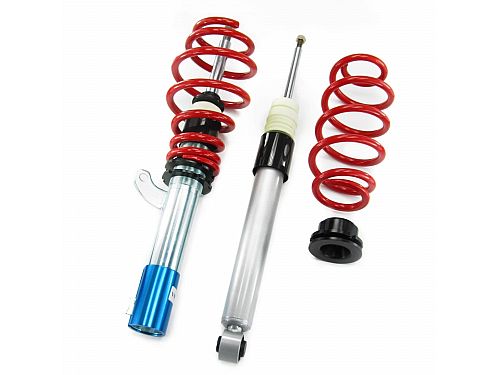 Винтовая подвеска (койловеры) JOM Redline Skoda Octavia, вкл Kombi, RS, VRS 2 поколение (1Z) (2004-2013) (двиг 1.9TDi DSG/ 2.0TDi/ DSG) (диам 50/55 мм) (с сертификатом) с регулировками высоты, GF200201