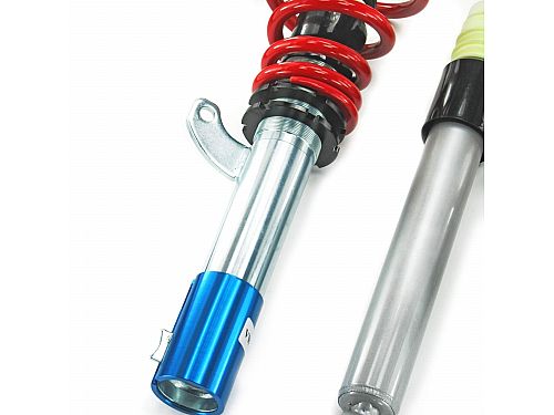 Винтовая подвеска (койловеры) JOM Redline Skoda Octavia, вкл Kombi, RS, VRS 2 поколение (1Z) (2004-2013) (двиг 1.9TDi DSG/ 2.0TDi/ DSG) (диам 50/55 мм) (с сертификатом) с регулировками высоты, GF200201