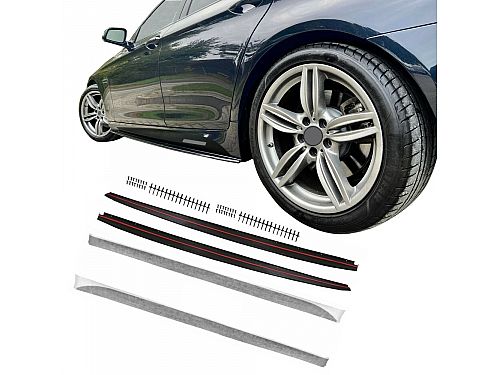 Боковые юбки (пороги) JOM BMW 5 серии F10 (2010-2017), 20776-2