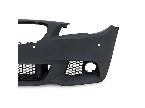 Передний бампер JOM BMW 5 серии F10/F11 sport style с крышками противотуманных фар (2010-2015), 5111291-2JOM Передний бампер JOM BMW 5 серии F10/F11 sport style с крышками противотуманных фар (2010-2015), 5111291-2JOM — фото 4