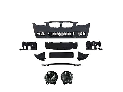 Комплект обвеса JOM BMW 5 серии F10 sport style вкл. боковые юбки-противотуманные фары с отверстиями парктроника (PDC) (2010-2013), 5111294-3JOM Комплект обвеса JOM BMW 5 серии F10 sport style вкл. боковые юбки-противотуманные фары с отверстиями парктроника (PDC) (2010-2013), 5111294-3JOM