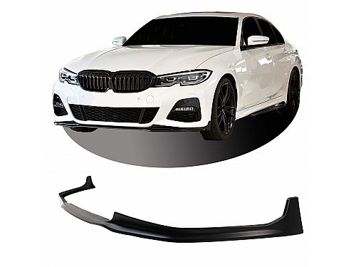 Накладка переднего спойлера (губа) JOM BMW 3 серии G20, G21 Touring, черная матовая (2019-), 5111332JOM