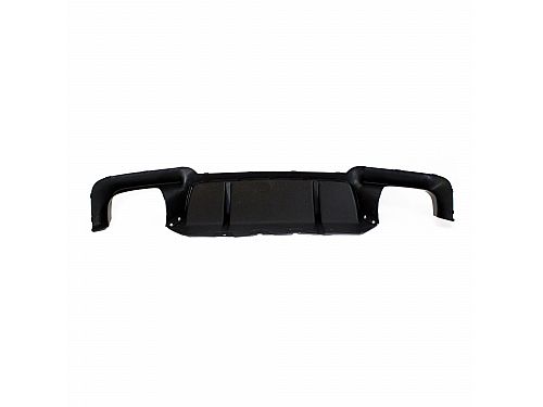 Задняя юбка (обвес) JOM BMW 5 серии F10/F11, матово-черный, подходит для правого-левого конца выхлопной трубы (2010-2017), 5111338JOM