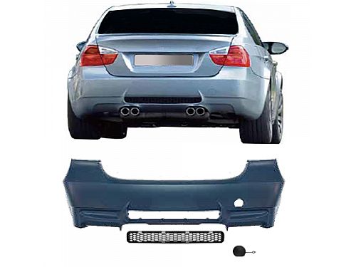 Комплект обвеса JOM BMW 3 серии E90 sport style вкл. боковые без отверстий PDC (2005-2008), 5111982-2JOM Комплект обвеса JOM BMW 3 серии E90 sport style вкл. боковые без отверстий PDC (2005-2008), 5111982-2JOM