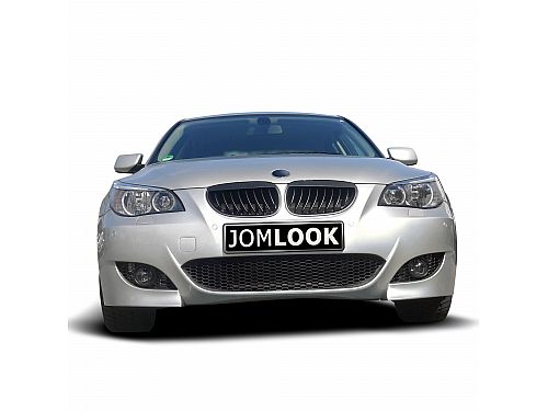 Бампер JOM BMW 5 серии E60 с отвестиями парктроника (PDC) с противотуманными фарами и решеткой, не подходит для M5 (2002-2007), 5112286CN Бампер JOM BMW 5 серии E60 с отвестиями парктроника (PDC) с противотуманными фарами и решеткой, не подходит для M5 (2002-2007), 5112286CN