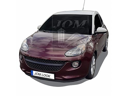 Передняя решетка JOM Opel Adam без опознавательных знаков, черная (2012-2019), 6320073OE
