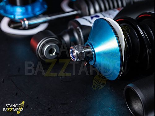 Комплект винтовой подвески (койловеров) LinesRacing Volkswagen Polo 5 поколение (6R) (2009-2020) с регулировками высоты (фултап), жесткости (36 регулировок), развала, SD-166