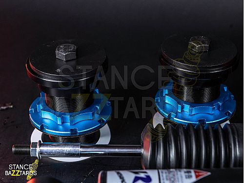 Комплект винтовой подвески (койловеров) LinesRacing Volkswagen Polo 5 поколение (6R) (2009-2020) с регулировками высоты (фултап), жесткости (36 регулировок), развала, SD-166
