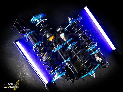 Комплект винтовой подвески (койловеров) Lines Racing Honda Jade 2013- с регулировками высоты (фултап), жесткости (36 регулировок), развала, SD-086