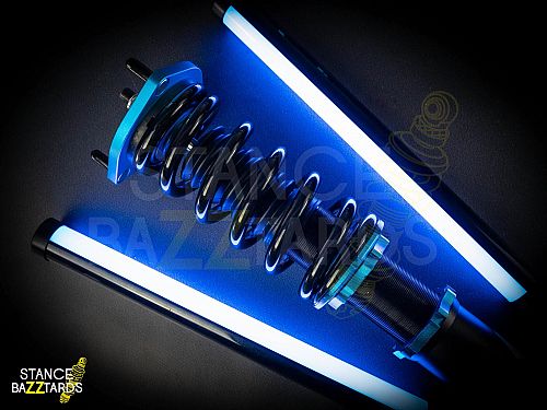 Комплект винтовой подвески (койловеров) Lines Racing Mitsubishi Eclipse (2G) 1995-1999 с регулировками высоты (фултап), жесткости (36 регулировок), развала, SD-111