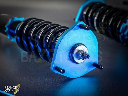 Комплект винтовой подвески (койловеров) Lines Racing Mitsubishi Eclipse (2G) 1995-1999 с регулировками высоты (фултап), жесткости (36 регулировок), развала, SD-111