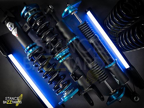 Комплект винтовой подвески (койловеров) Lines Racing Chrysler 300C (MK1) (RWD) 2005-2010 с регулировками высоты (фултап), жесткости (36 регулировок), развала, SD-197