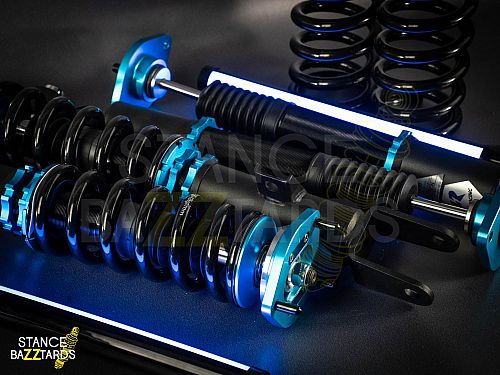 Комплект винтовой подвески (койловеров) Lines Racing Chrysler 300C (MK1) (RWD) 2005-2010 с регулировками высоты (фултап), жесткости (36 регулировок), развала, SD-197