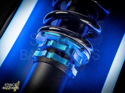 Комплект винтовой подвески (койловеров) Lines Racing Chrysler 300C (MK1) (RWD) 2005-2010 с регулировками высоты (фултап), жесткости (36 регулировок), развала, SD-197