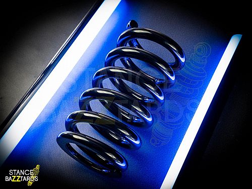 Комплект винтовой подвески (койловеров) Lines Racing Audi A4 (B8) (включая кваттро) 2009-2016 с регулировками высоты (фултап), жесткости (36 регулировок), развала, SD-187