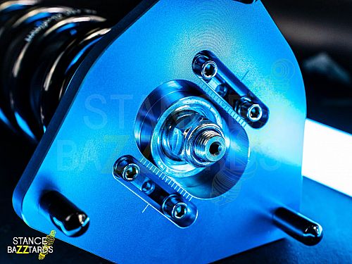 Комплект винтовой подвески (койловеров) LinesRacing Toyota Prius 5 поколение (XW60) (2022-2024) с регулировками высоты (фултап), жесткости (36 регулировок), развала, SD-243