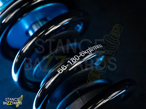 Комплект винтовой подвески (койловеров) LinesRacing Toyota Prius 5 поколение (XW60) (2022-2024) с регулировками высоты (фултап), жесткости (36 регулировок), развала, SD-243