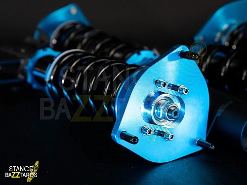 Комплект винтовой подвески (койловеров) LinesRacing Subaru Forester 1 поколение (MK1) (SF5) 1997-2002 (5x100) с регулировками высоты (фултап), жесткости (36 регулировок), развала, SD-008 Комплект винтовой подвески (койловеров) LinesRacing Subaru Forester 1 поколение (MK1) (SF5) 1997-2002 (5x100) с регулировками высоты (фултап), жесткости (36 регулировок), развала, SD-008