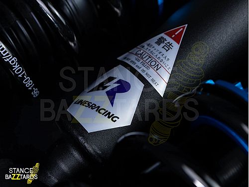 Комплект винтовой подвески (койловеров) LinesRacing Nissan SKYLINE GTS T R33 1995-1998 с регулировками высоты (фултап), жесткости (36 регулировок), развала, SD-017
