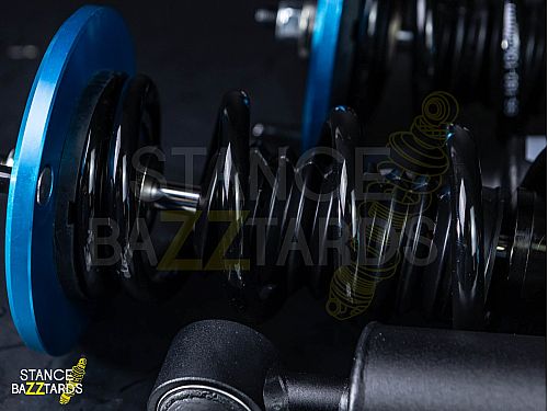 Комплект винтовой подвески (койловеров) LinesRacing Nissan SKYLINE GTS T R33 1995-1998 с регулировками высоты (фултап), жесткости (36 регулировок), развала, SD-017