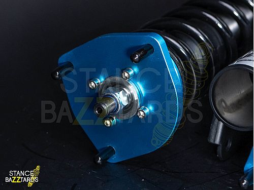 Комплект винтовой подвески (койловеров) LinesRacing Toyota COROLLA E110 (1988-1999) с регулировками высоты (фултап), жесткости (36 регулировок), развала, SD-025