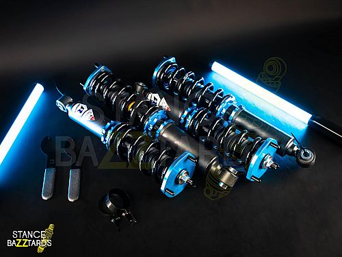 Комплект винтовой подвески (койловеров) LinesRacing Lexus IS300 (USDM) 2000-2005 с регулировками высоты (фултап), жесткости (36 регулировок), развала, SD-047
