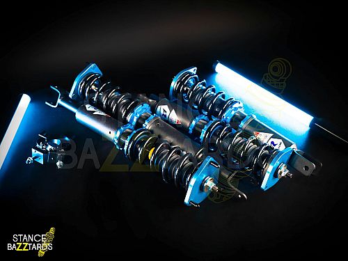Комплект винтовой подвески (койловеров) LinesRacing Nissan 350Z (Z33) 2003-2008 (кроме AWD/ только RWD) с регулировками высоты (фултап), жесткости (36 регулировок), развала, SD-060