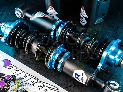 Комплект винтовой подвески (койловеров) LinesRacing Mitsubishi LANCER 10 поколение (MK10) 2007-2015 с регулировками высоты (фултап), жесткости (36 регулировок), развала, SD-091 Комплект винтовой подвески (койловеров) LinesRacing Mitsubishi LANCER 10 поколение (MK10) 2007-2015 с регулировками высоты (фултап), жесткости (36 регулировок), развала, SD-091