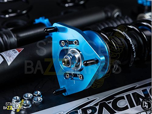 Комплект винтовой подвески (койловеров) LinesRacing Volkswagen GOLF 6 поколение (MK6) (1K) вкл Variant, Cabrio, 4Motion (стойки 54.5 мм) 2008-2013 с регулировками высоты (фултап), жесткости (36 регулировок), развала, SD-113