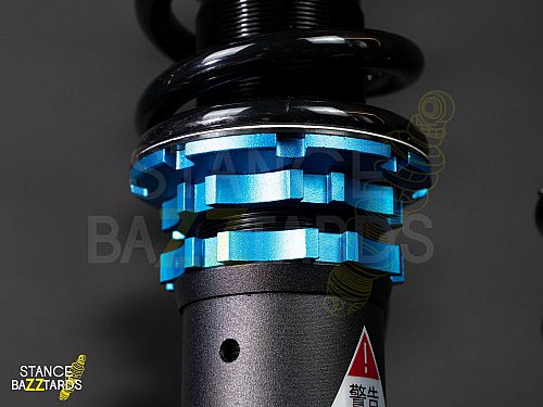 Комплект винтовой подвески (койловеров) LinesRacing Audi A3 8V (вкл Sportback, Cabriolet, Quattro)  (стойки 50 мм) 2012- с регулировками высоты (фултап), жесткости (36 регулировок), развала, SD-115