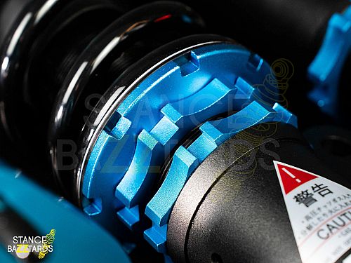 Комплект винтовой подвески (койловеров) LinesRacing Audi A3 8V (вкл Sportback, Cabriolet, Quattro)  (стойки 50 мм) 2012- с регулировками высоты (фултап), жесткости (36 регулировок), развала, SD-115