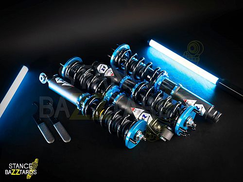 Комплект винтовой подвески (койловеров) LinesRacing Honda Acccord 7 поколение (MK7) (2002-2008) с регулировками высоты (фултап), жесткости (36 регулировок), развала,  SD-033