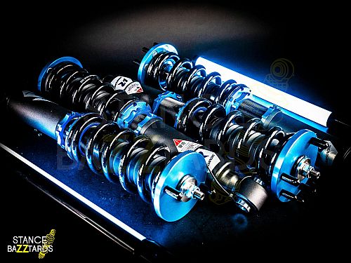 Комплект винтовой подвески (койловеров) LinesRacing Honda Acccord 7 поколение (MK7) (2002-2008) с регулировками высоты (фултап), жесткости (36 регулировок), развала,  SD-033