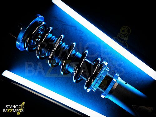 Комплект винтовой подвески (койловеров) LinesRacing Honda Acccord 7 поколение (MK7) (2002-2008) с регулировками высоты (фултап), жесткости (36 регулировок), развала,  SD-033