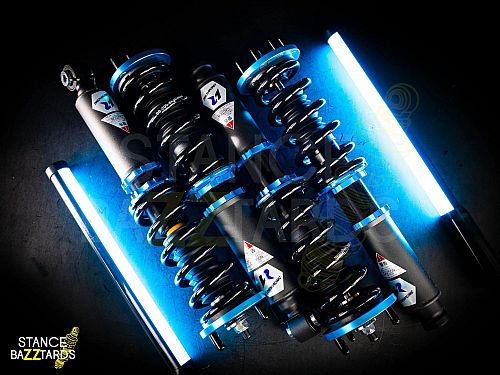 Комплект винтовой подвески (койловеров) LinesRacing Honda Acccord 7 поколение (MK7) (2002-2008) с регулировками высоты (фултап), жесткости (36 регулировок), развала,  SD-033